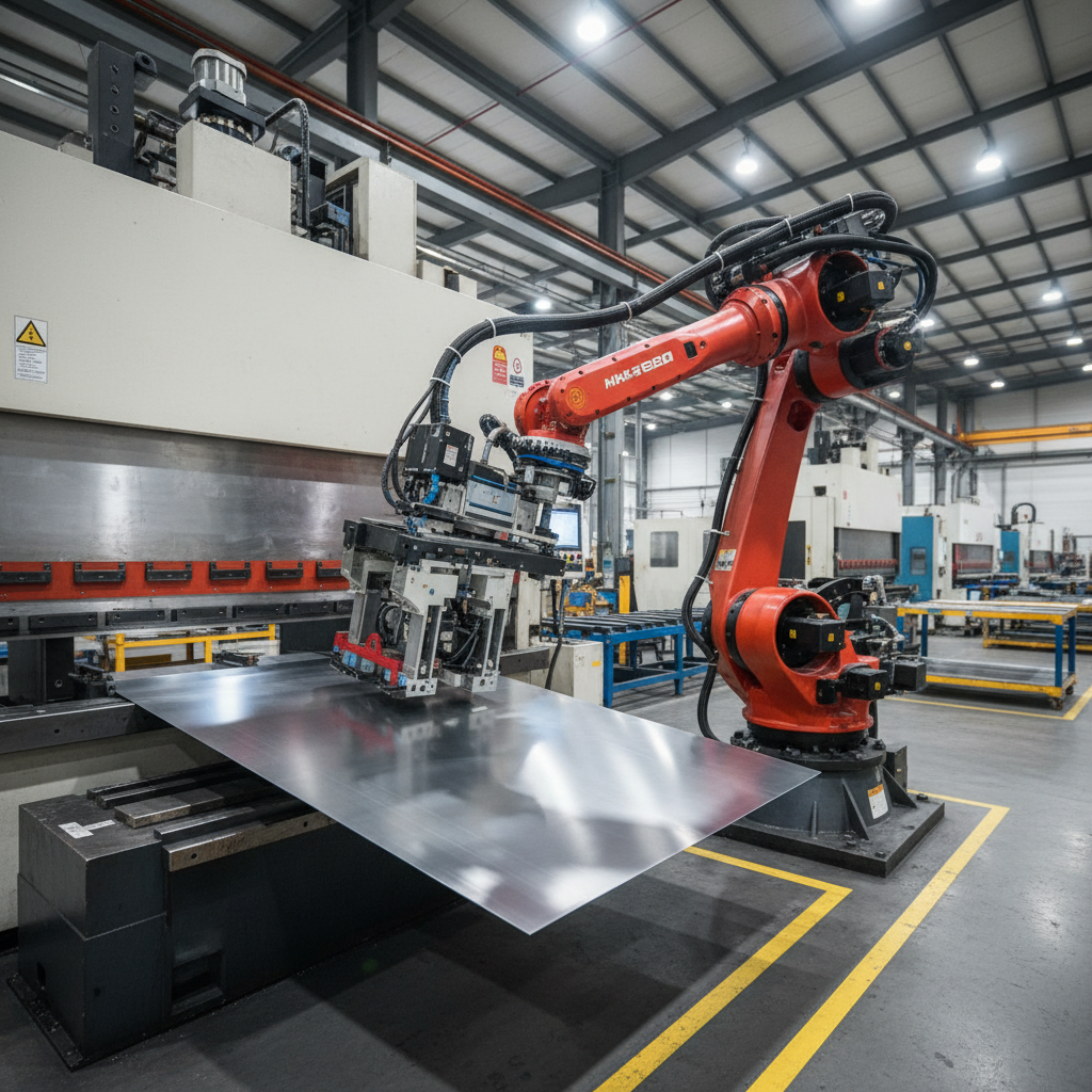 Vision-Guided CNC Machine Tending Cell