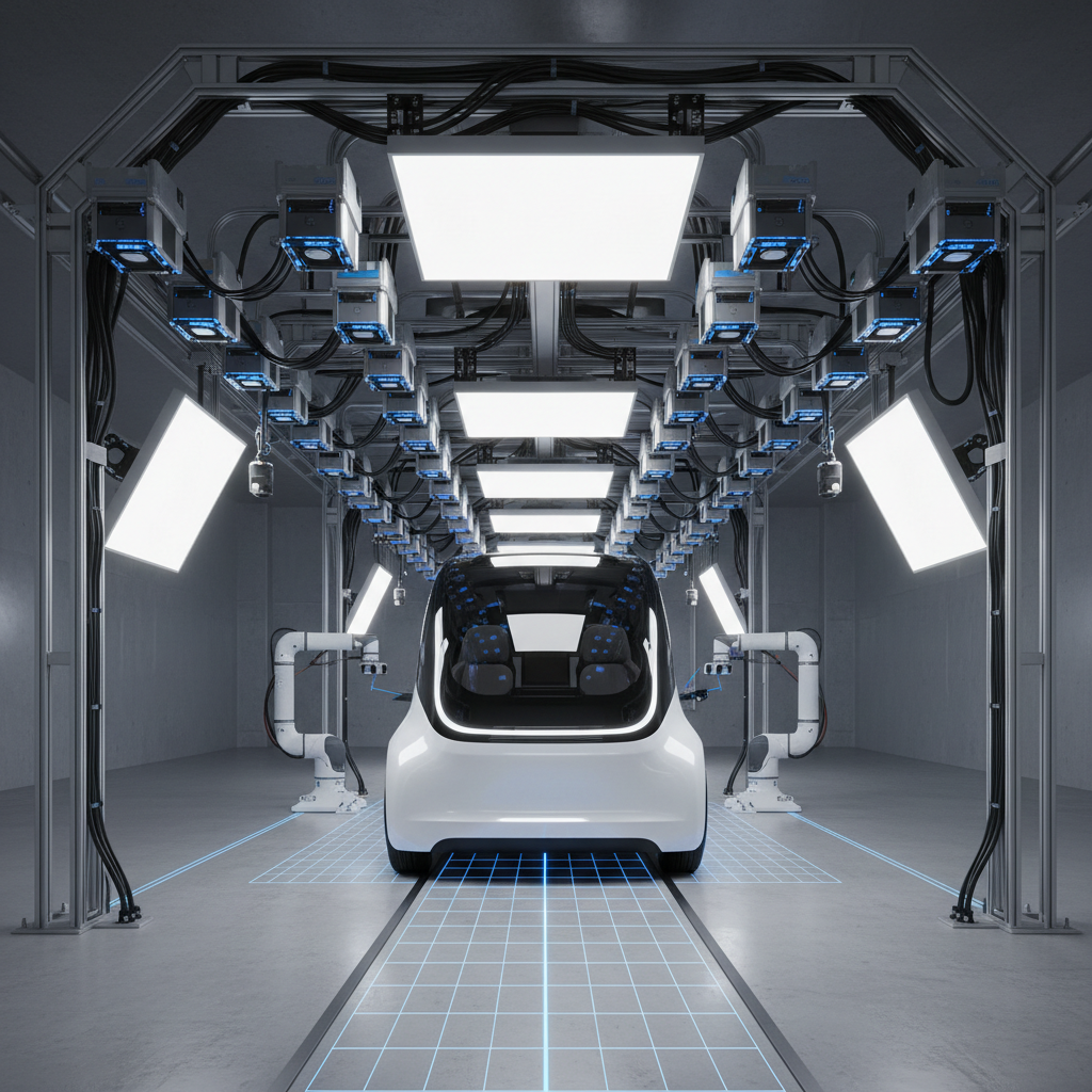 Automated Vehicle Inspection System — 110-Camera Array